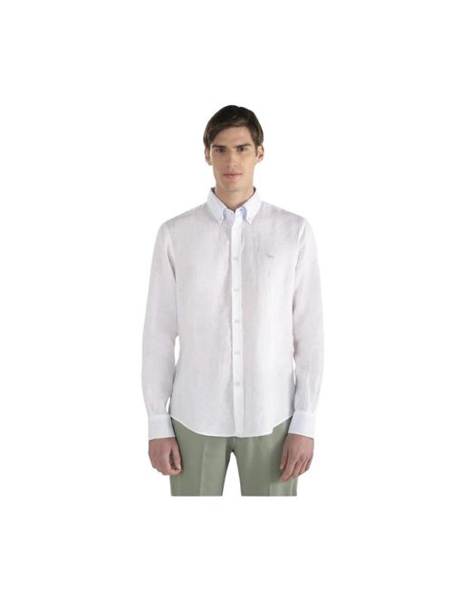 Harmont & Blaine Gray Casual Shirts for men