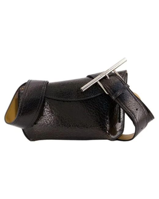 Alexander McQueen Black Leder Handtaschen
