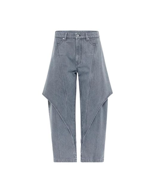 J.W. Anderson Blue Loose Fit Jeans