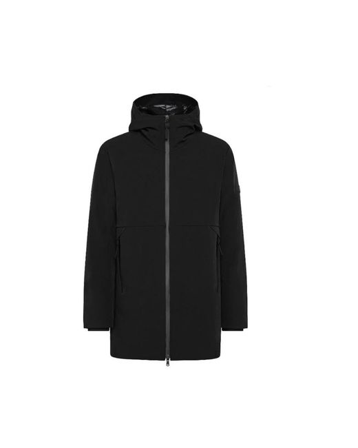 Peuterey Black Parkas for men