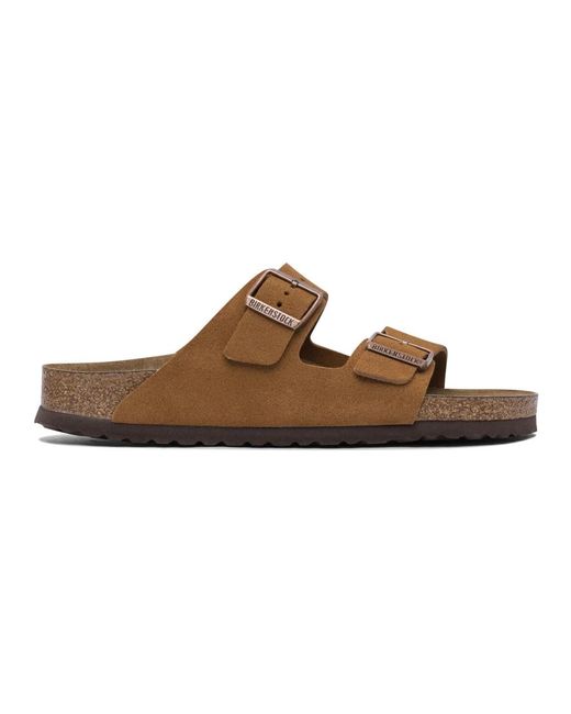 Birkenstock Brown Braune Sandalen Für Männer Ss25