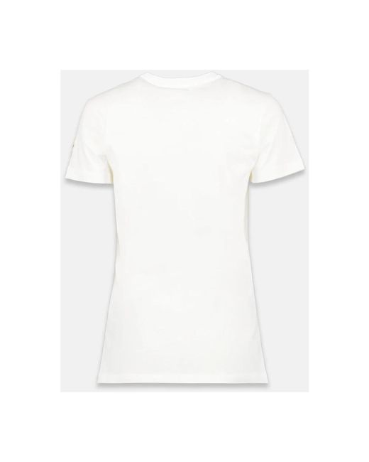 Moncler T-Shirts in het White