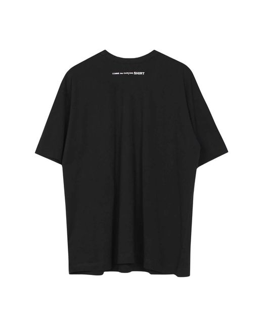 Comme des Garçons Logo Oversized T-shirt Black for men