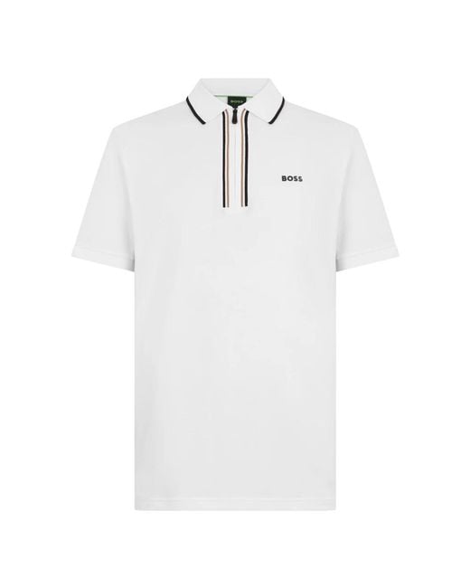 Boss White Polo Shirts for men