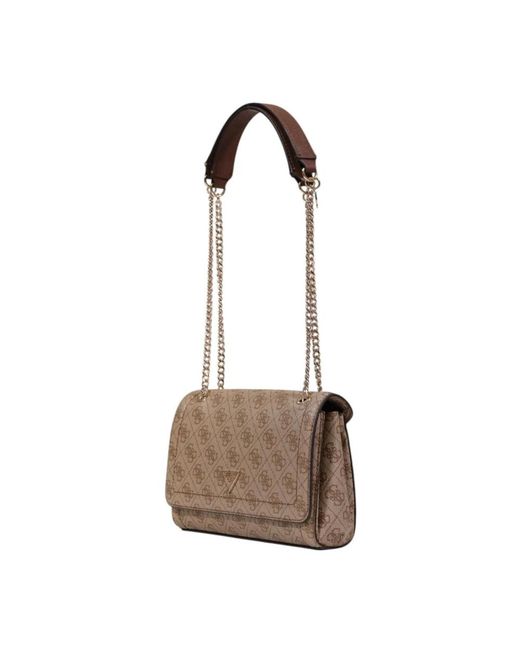 Guess Brown Shoulder Bags