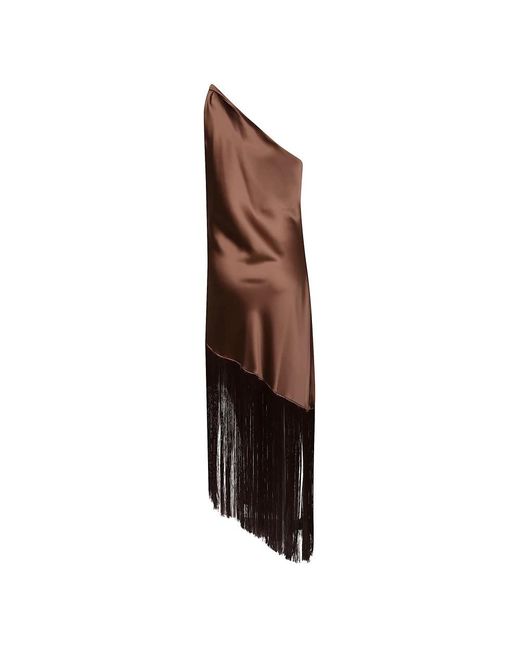 Pinko Brown Party Dresses