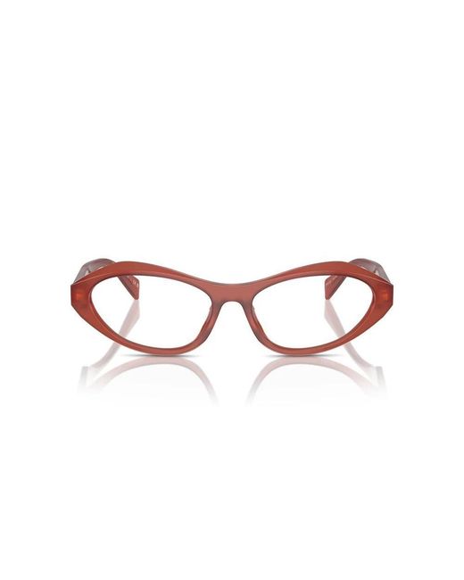 Prada Red Glasses