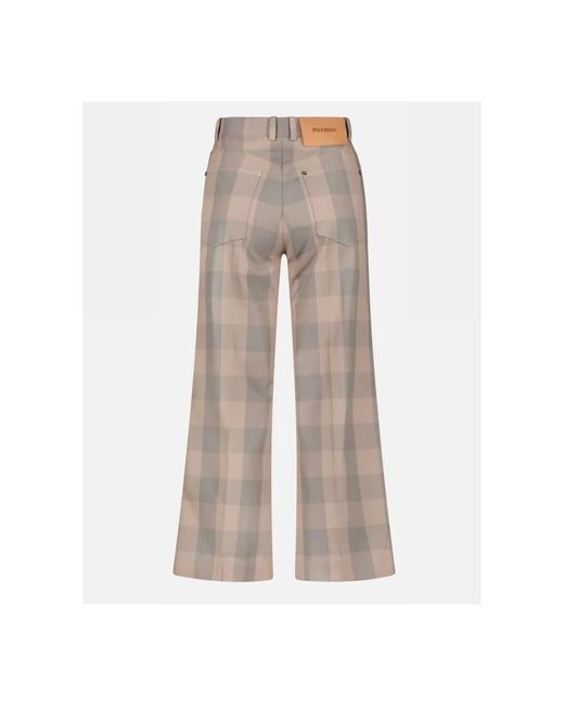 J.W. Anderson Gray Cropped Trousers