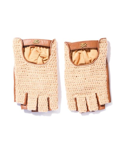 Karl Lagerfeld Natural Gloves
