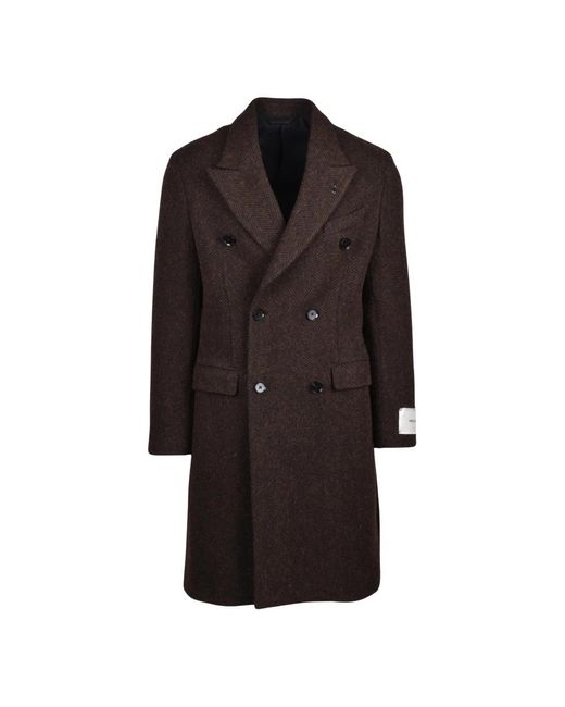 Paoloni Cappotto in het Black voor heren