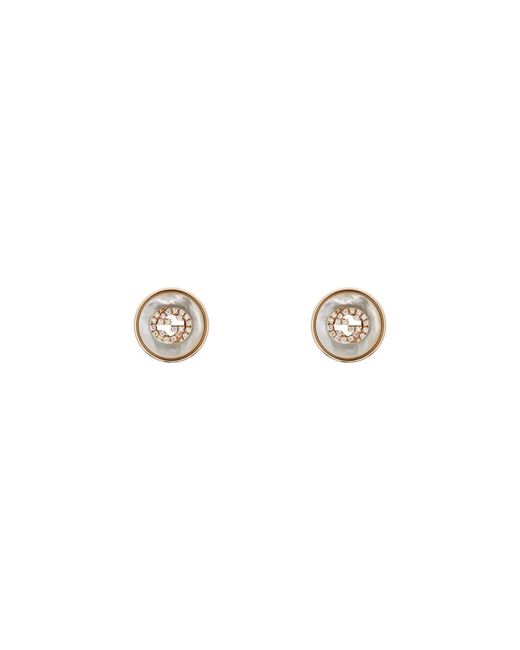 Earrings Gucci de color Metallic