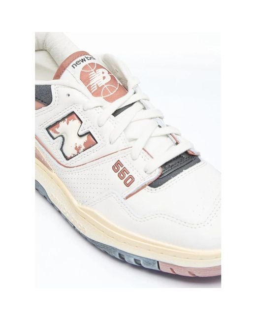 New Balance White Sneakers for men