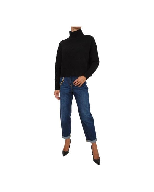 Elisabetta Franchi Turtlenecks in het Black