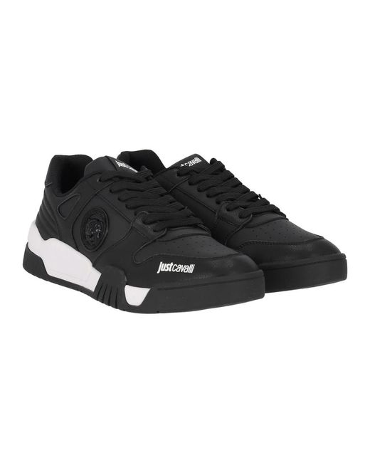 Just Cavalli Black Sneakers for men