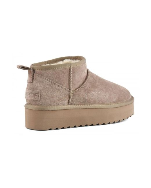 Colors Of California Gray Winter Boots
