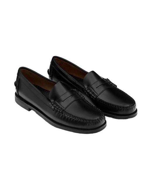 Sebago Black Loafers for men