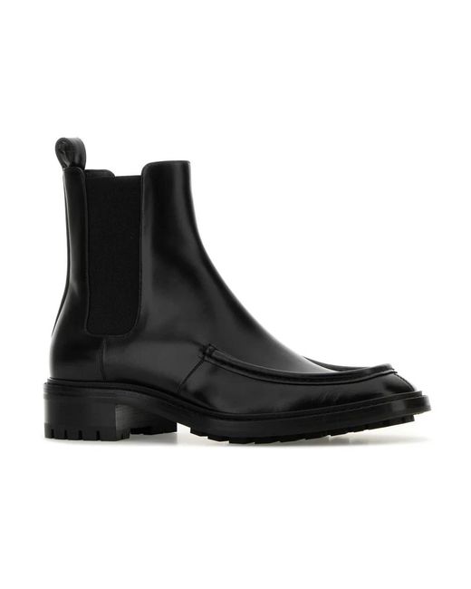 Saint Laurent Black Chelsea Boots for men