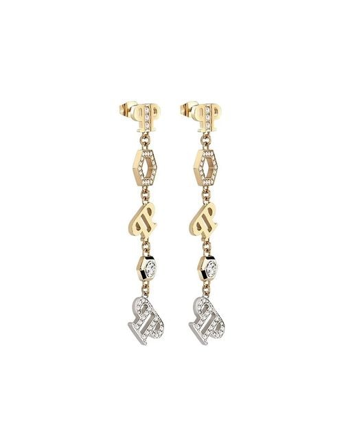 Philipp Plein Metallic Earrings