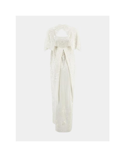 Zeus + Dione White Midi Dresses