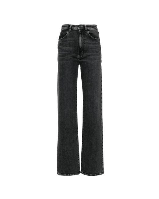 3x1 Gray Straight Jeans