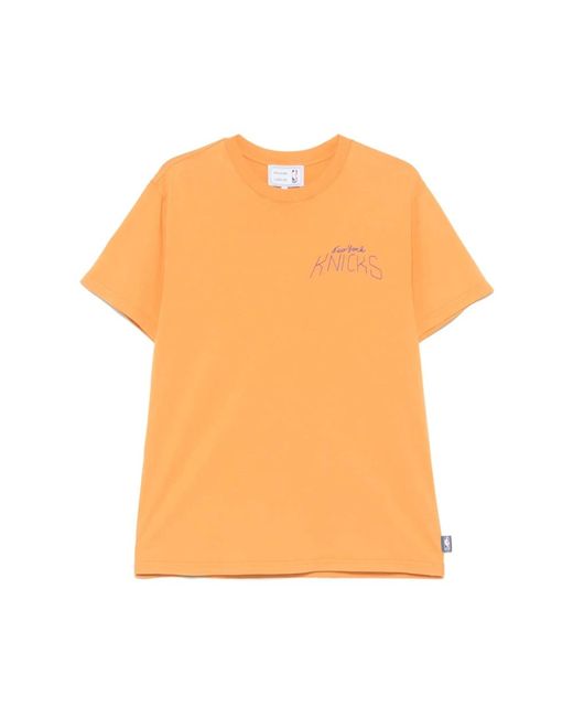 Maison Labiche Nba Samenwerking T-Shirt Oranje in het Orange voor heren