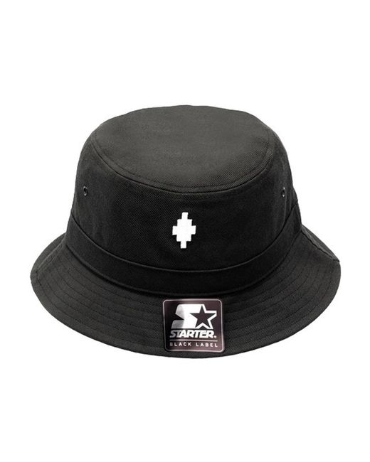 Marcelo Burlon Black Hats With Brim for men