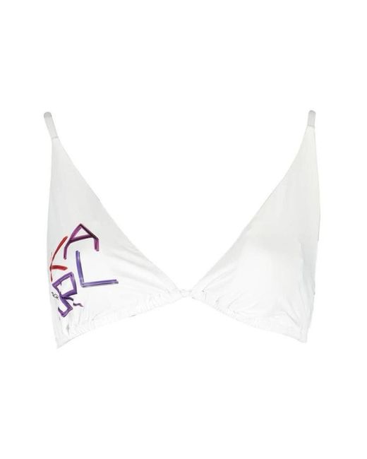 Karl Lagerfeld White Bikinis