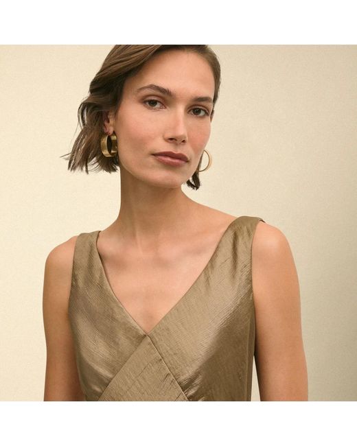 Brooks Brothers Metallic Midi Dresses