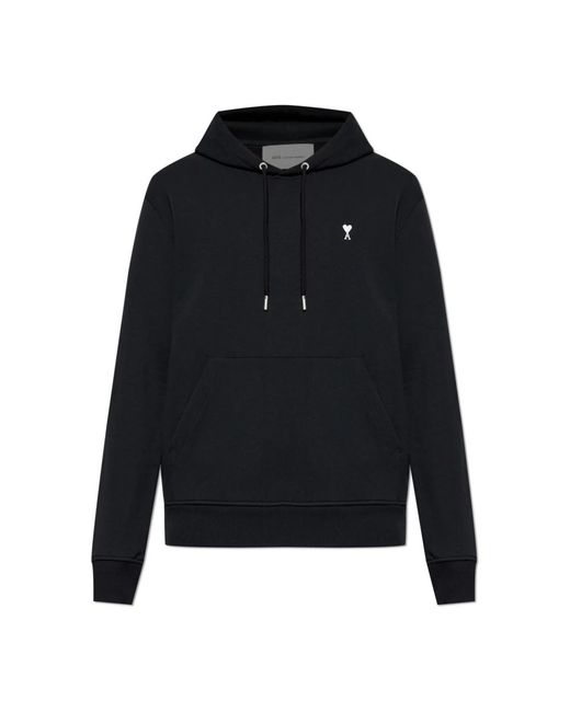 AMI Logo Hoodie in het Blue voor heren