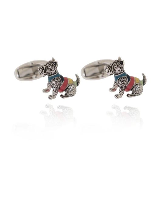 Cufflinks & Tie Clips di Paul Smith in Metallic da Uomo