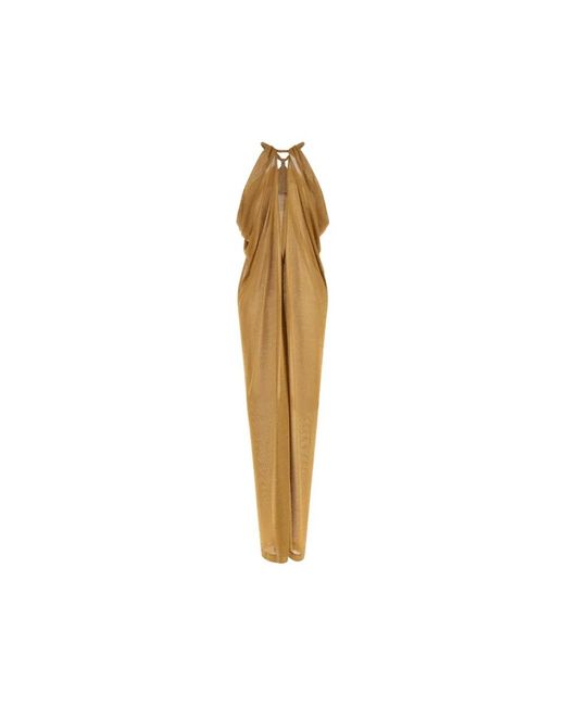 Alberta Ferretti Metallic Maxi Dresses