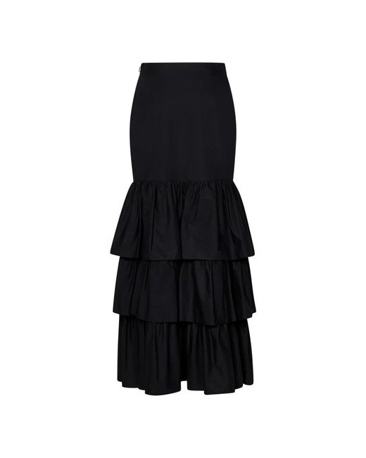 Moschino Black Maxi Skirts