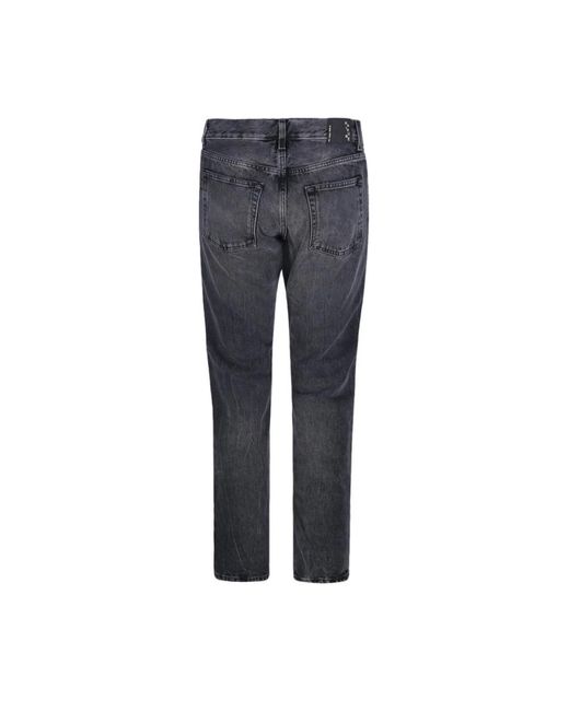 Haikure Gray Slim-Fit Jeans for men
