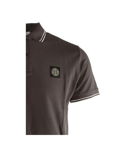 Tops > polo shirts Stone Island pour homme en coloris Black