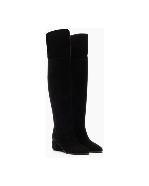 Casadei Black Muni Nomad Over The Knee