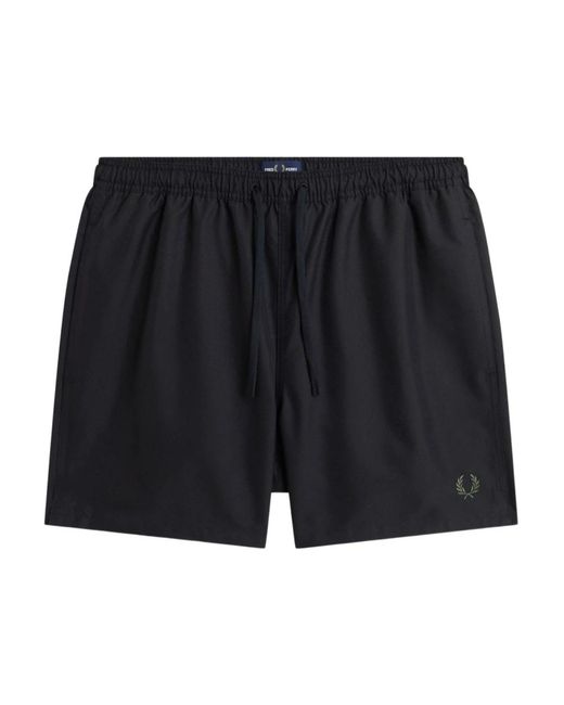 Fred Perry Black Beachwear for men