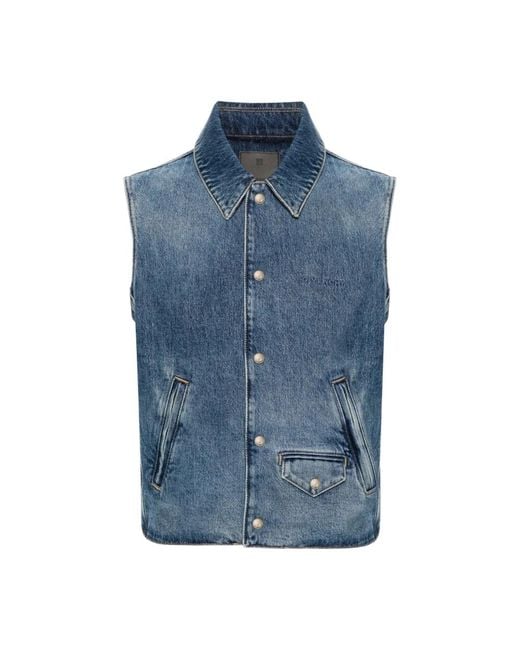 Givenchy Vests in het Blue voor heren