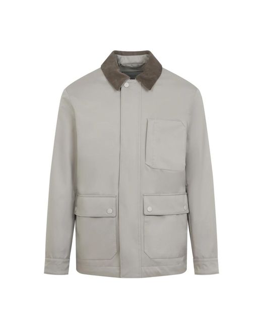 Light Jackets di Canali in Gray da Uomo
