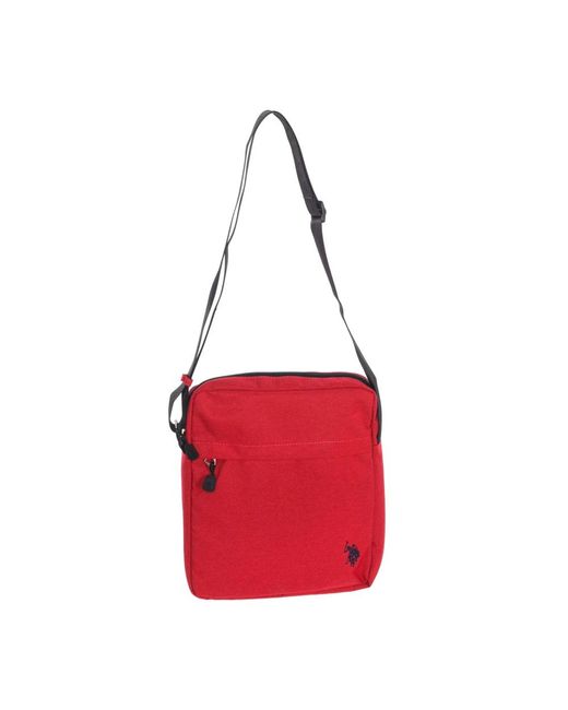 U.S. POLO ASSN. Shoulder bags in Red für Herren