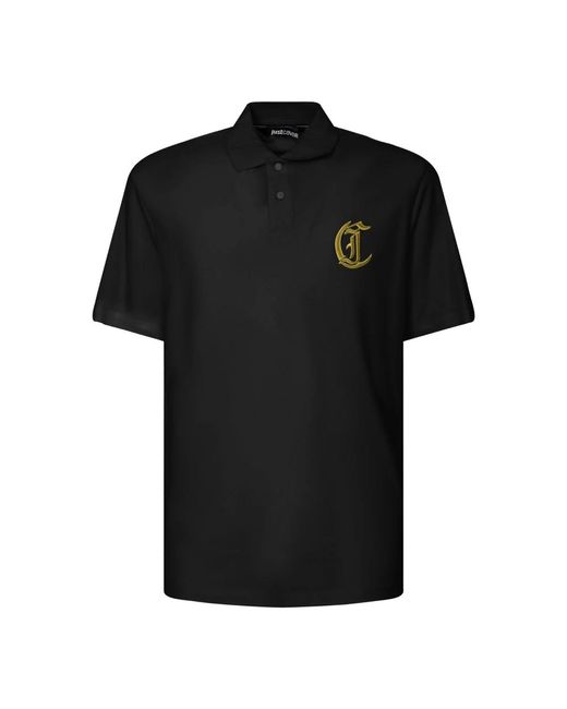 Polo Shirts di Just Cavalli in Black da Uomo