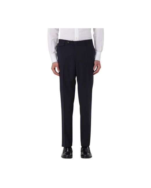 Tagliatore Blue Suit Trousers for men