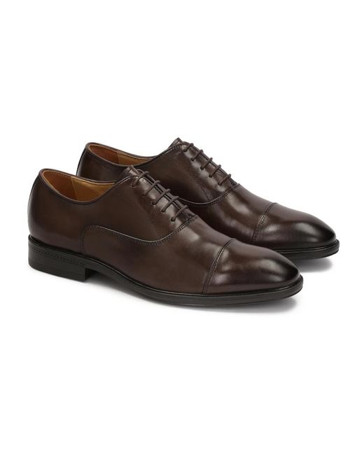 Kazar Herren Freizeit-Halbschuhe Mit Kappe-Zehenpartie in Brown für Herren