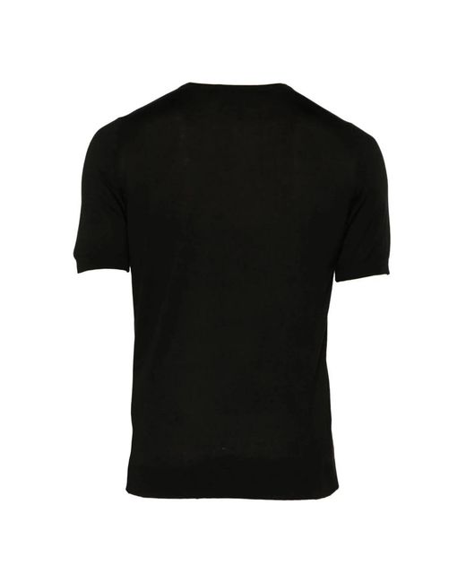 Tagliatore Black T-Shirts for men