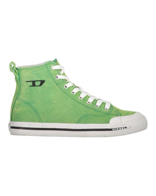 DIESEL Green Sneakers for men