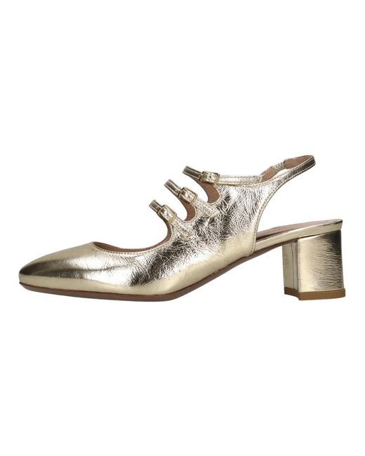 Relac Yellow Pumps Mit Absatz