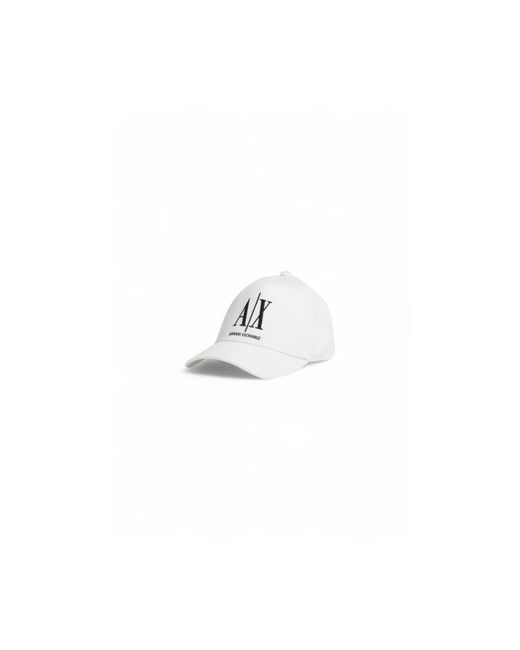 Caps di ARMANI EXCHANGE in White da Uomo
