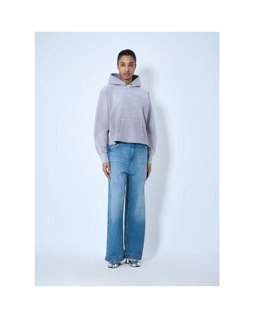 Maison Margiela Blue Hoodies