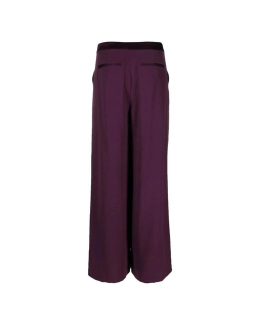 Jonathan Simkhai Purple Wide Trousers