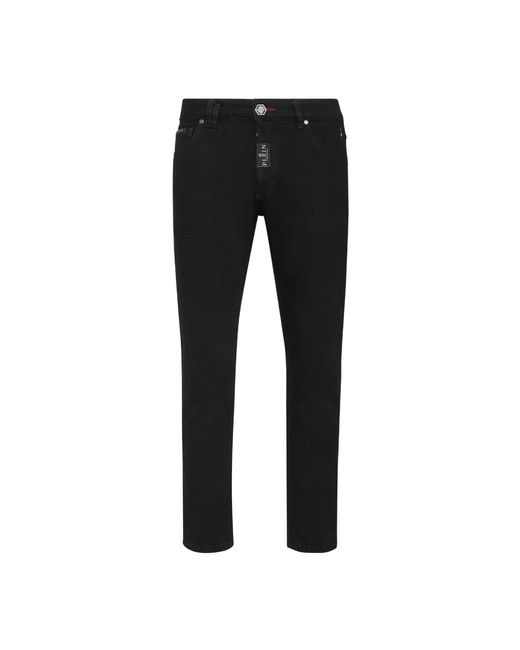 Jeans neri da uomo di Philipp Plein in Black da Uomo
