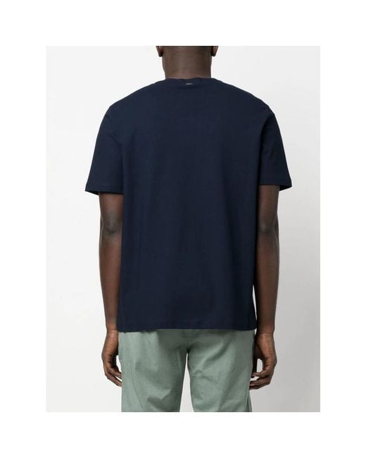 T-Shirts Herno de hombre de color Blue